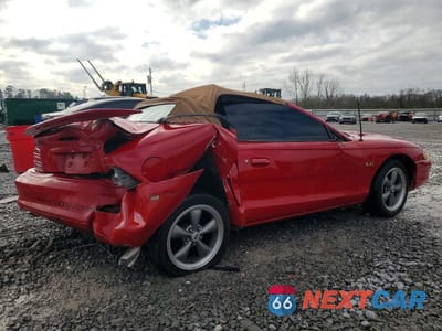 Trzecie zdjęcie samochodu z tyłu: 1994 FORD MUSTANG GT VIN:1FALP45T2RF198003 - miniatura