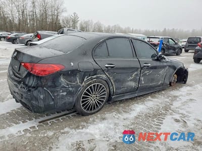 Trzecie zdjęcie samochodu z tyłu: 2022 MERCEDES-BENZ C 300 4MATIC VIN:W1KAF4HB2NR046664 - miniatura