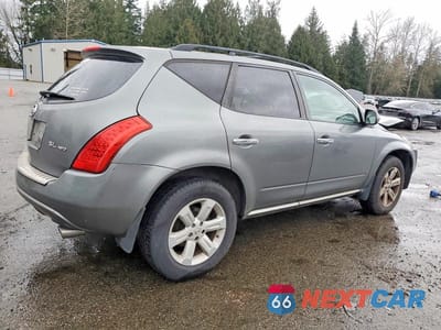 Trzecie zdjęcie samochodu z tyłu: 2007 NISSAN MURANO S VIN:JN8AZ08W47W644437 - miniatura