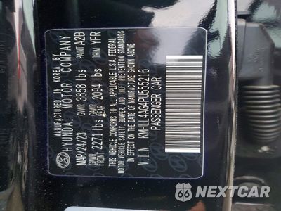 Zdjęcie 12 z 12 samochodu: 2023 HYUNDAI ELANTRA SE VIN:KMHLL4AG4PU555216 - miniatura
