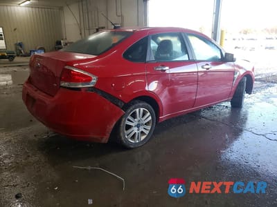 Trzecie zdjęcie samochodu z tyłu: 2008 FORD FOCUS SE VIN:1FAHP35N78W275044 - miniatura