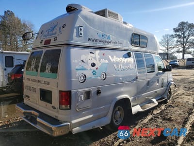 Trzecie zdjęcie samochodu z tyłu: 2012 FORD E350 UTILITY / SERVICE VAN VIN:1FTSS3EL2CDB33153 - miniatura