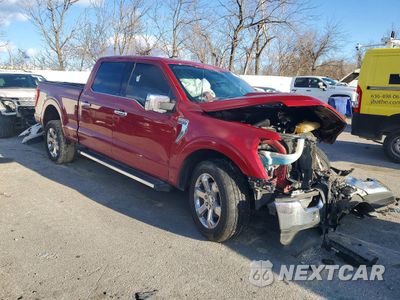 Czwarte zdjęcie samochodu z boku: 2022 FORD F150 SUPERCREW VIN:1FTFW1E53NKD10125 - miniatura