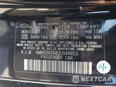Zdjęcie 12 z 13 samochodu: 2018 GENESIS G90 PREMIUM VIN:KMHG34JA4JU044853 - miniatura
