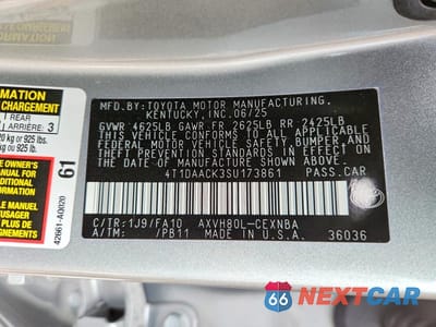 Zdjęcie 13 z 13 samochodu: 2025 TOYOTA CAMRY XSE VIN:4T1DAACK3SU173861 - miniatura