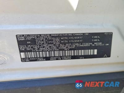 Zdjęcie 13 z 13 samochodu: 2023 TOYOTA RAV4 LE VIN:2T3H1RFV0PW253168 - miniatura