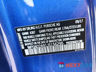 Zdjęcie 13 z 14 samochodu: 2018 PORSCHE 911 TURBO VIN:WP0AD2A91JS156295 - miniatura