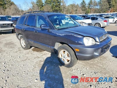 Czwarte zdjęcie samochodu z boku: 2004 HYUNDAI SANTA FE GL VIN:KM8SB12B44U686478 - miniatura