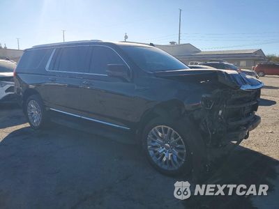 Czwarte zdjęcie samochodu z boku: 2024 GMC YUKON XL K1500 SLT VIN:1GKS2GKD4RR249183 - miniatura
