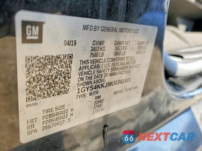 Zdjęcie 13 z 13 samochodu: 2019 CADILLAC ESCALADE ESV PLATINUM VIN:1GYS4KKJ9KR341601 - miniatura