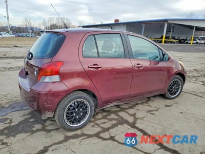 Trzecie zdjęcie samochodu z tyłu: 2010 TOYOTA YARIS VIN:JTDKT4K36A5321222 - miniatura