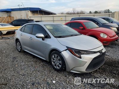 Czwarte zdjęcie samochodu z boku: 2020 TOYOTA COROLLA LE VIN:JTDEPRAE5LJ107964 - miniatura