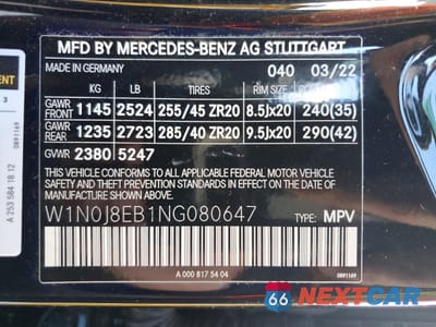 Zdjęcie 13 z 14 samochodu: 2022 MERCEDES-BENZ GLC COUPE 300 4MATIC VIN:W1N0J8EB1NG080647 - miniatura
