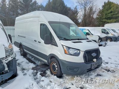 Czwarte zdjęcie samochodu z boku: 2023 FORD TRANSIT CARGO VAN T- VIN:1FTBW3X86PKA01155 - miniatura