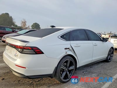 Trzecie zdjęcie samochodu z tyłu: 2024 HONDA ACCORD HYBRID SPORT VIN:1HGCY2F53RA086787 - miniatura