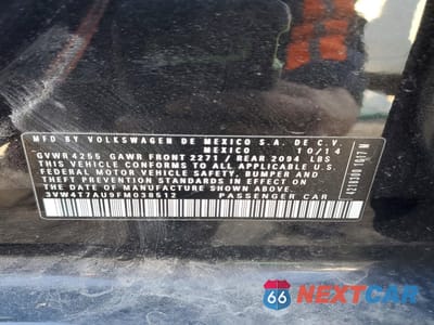 Zdjęcie 12 z 12 samochodu: 2015 VOLKSWAGEN GTI VIN:3VW4T7AU9FM038512 - miniatura