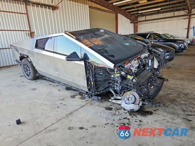 Czwarte zdjęcie samochodu z boku: 2025 TESLA CYBERTRUCK VIN:7G2CEHED9SA075321 - miniatura