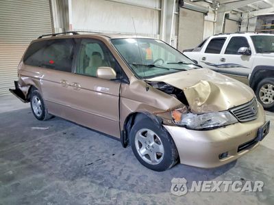 Czwarte zdjęcie samochodu z boku: 2000 HONDA ODYSSEY EX VIN:2HKRL1870YH512216 - miniatura