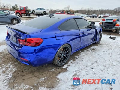 Trzecie zdjęcie samochodu z tyłu: 2020 BMW M4 CS VIN:WBS3S7C09LFH11785 - miniatura