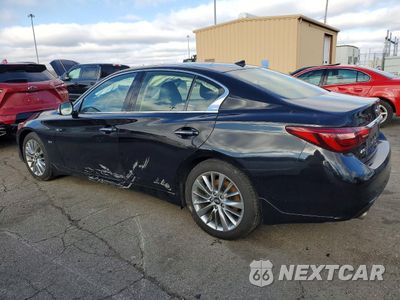 Drugie zdjęcie samochodu z przodu: 2019 INFINITI Q50 LUXE VIN:JN1EV7AR3KM551230 - miniatura
