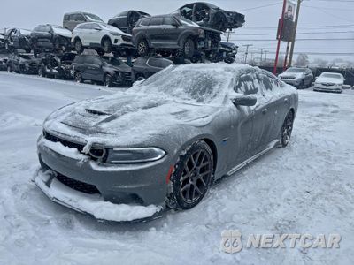 Drugie zdjęcie samochodu z przodu: 2019 DODGE CHARGER SCAT PACK VIN:2C3CDXGJ1KH662732 - miniatura