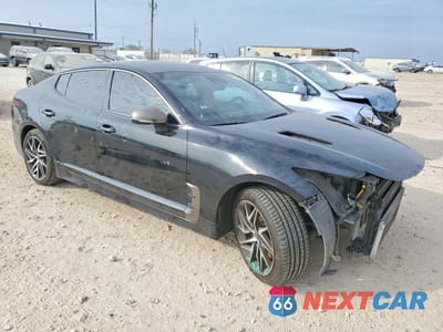 Czwarte zdjęcie samochodu z boku: 2022 KIA STINGER GT LINE VIN:KNAE35LD4N6101259 - miniatura