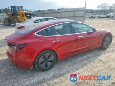 Trzecie zdjęcie samochodu z tyłu: 2018 TESLA MODEL 3 VIN:5YJ3E1EA4JF007090 - miniatura