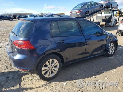 Trzecie zdjęcie samochodu z tyłu: 2015 VOLKSWAGEN GOLF TDI VIN:3VW2A7AU5FM029464 - miniatura