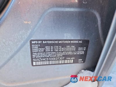 Zdjęcie 13 z 13 samochodu: 2013 BMW X5 XDRIVE35I VIN:5UXZV4C51D0E07307 - miniatura
