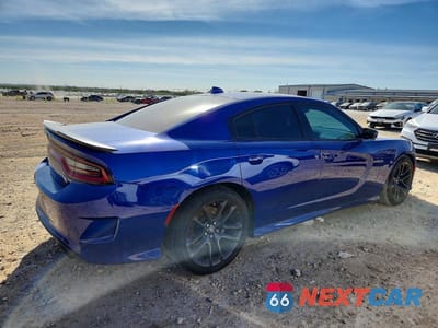 Trzecie zdjęcie samochodu z tyłu: 2021 DODGE CHARGER SCAT PACK VIN:2C3CDXGJ9MH648743 - miniatura