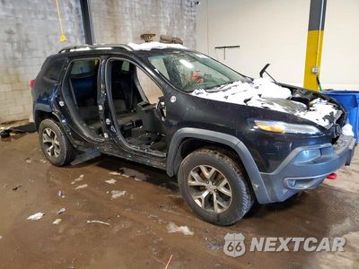 Czwarte zdjęcie samochodu z boku: 2014 JEEP CHEROKEE TRAILHAWK VIN:1C4PJMBS0EW161437 - miniatura