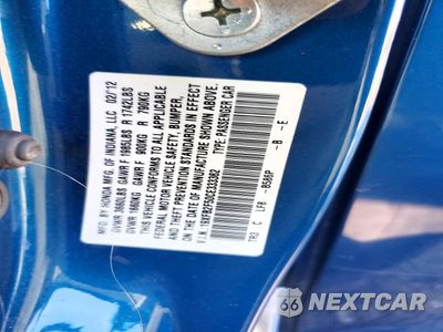 Zdjęcie 12 z 13 samochodu: 2012 HONDA CIVIC LX VIN:19XFB2F50CE333362 - miniatura