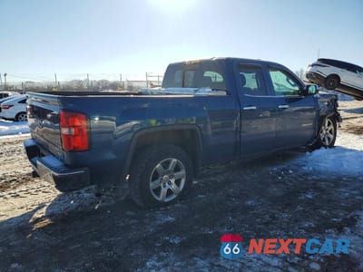 Trzecie zdjęcie samochodu z tyłu: 2015 GMC SIERRA K1500 SLT VIN:1GTV2VECXFZ348747 - miniatura