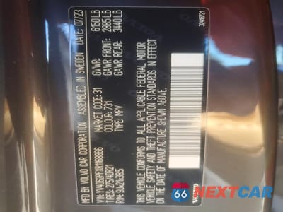 Zdjęcie 13 z 14 samochodu: 2024 VOLVO XC90 ULTIMATE VIN:YV4062PFXR1168866 - miniatura