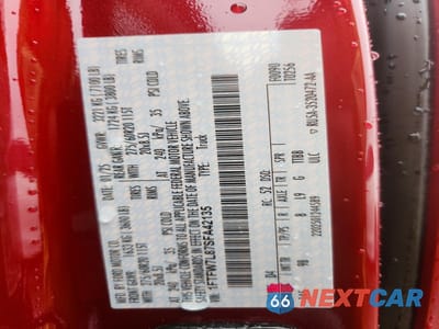 Zdjęcie 12 z 12 samochodu: 2025 FORD F150 PLATINUM VIN:1FTFW7L87SFA42135 - miniatura