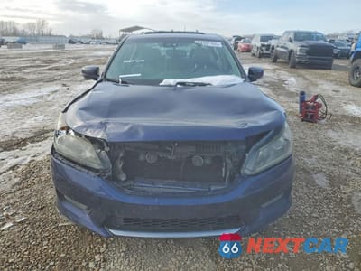 Piąte zdjęcie samochodu w środku: 2014 HONDA ACCORD EXL VIN:1HGCR2F84EA153222 - miniatura