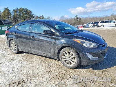 Czwarte zdjęcie samochodu z boku: 2014 HYUNDAI ELANTRA SE VIN:KMHDH4AE4EU029234 - miniatura