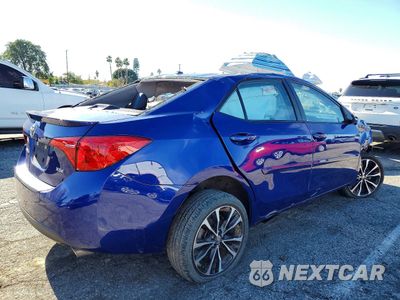 Trzecie zdjęcie samochodu z tyłu: 2018 TOYOTA COROLLA L VIN:5YFBURHEXJP803374 - miniatura