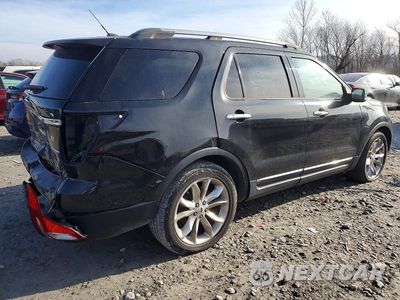 Trzecie zdjęcie samochodu z tyłu: 2014 FORD EXPLORER LIMITED VIN:1FM5K7F89EGB35560 - miniatura