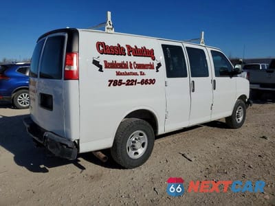 Trzecie zdjęcie samochodu z tyłu: 2014 CHEV EXPRESS G2500 VIN:1GCWGFCG6E1139116 - miniatura