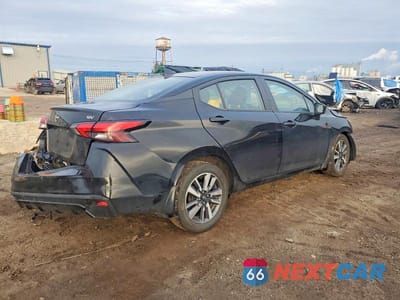Trzecie zdjęcie samochodu z tyłu: 2023 NISSAN VERSA SV VIN:3N1CN8EV9PL809644 - miniatura