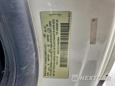 Zdjęcie 12 z 12 samochodu: 2007 VOLKSWAGEN NEW BEETLE TRIPLE WHITE VIN:3VWFF31Y17M420854 - miniatura