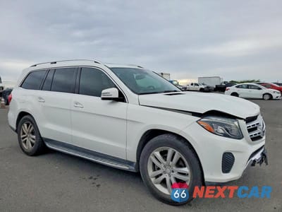 Czwarte zdjęcie samochodu z boku: 2017 MERCEDES-BENZ GLS 450 4MATIC VIN:4JGDF6EE0HA785435 - miniatura