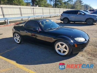 Czwarte zdjęcie samochodu z boku: 2008 MAZDA MX-5 MIATA VIN:JM1NC26F580143624 - miniatura
