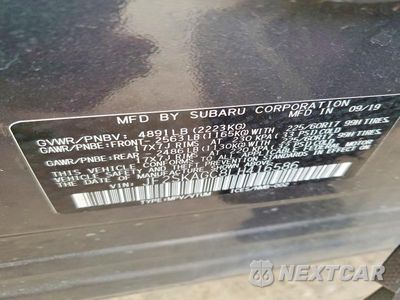 Zdjęcie 13 z 13 samochodu: 2020 SUBARU FORESTER PREMIUM VIN:JF2SKAGC8LH416586 - miniatura
