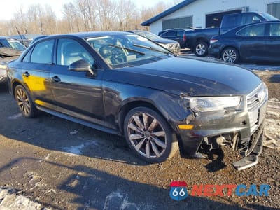 Czwarte zdjęcie samochodu z boku: 2018 AUDI A4 PREMIUM VIN:WAUDNAF48JA040323 - miniatura