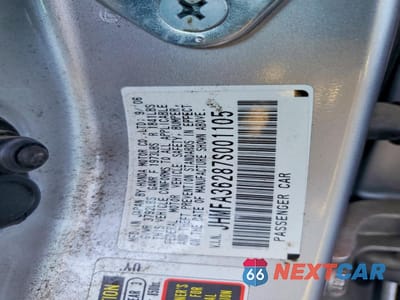 Zdjęcie 12 z 13 samochodu: 2007 HONDA CIVIC HYBRID VIN:JHMFA36287S001105 - miniatura