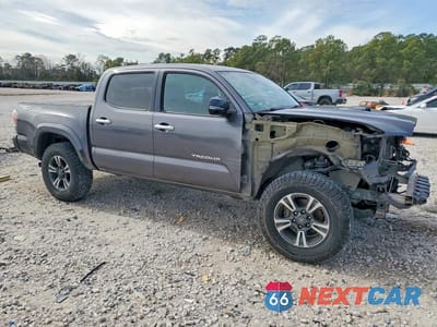 Czwarte zdjęcie samochodu z boku: 2018 TOYOTA TACOMA TRD SPORT VIN:5TFCZ5AN8JX144687 - miniatura