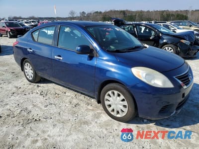 Czwarte zdjęcie samochodu z boku: 2014 NISS VERSA VIN:3N1CN7AP4EK455195 - miniatura