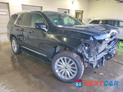 Czwarte zdjęcie samochodu z boku: 2021 CADILLAC ESCALADE PREMIUM LUXURY VIN:1GYS4BKL6MR360515 - miniatura